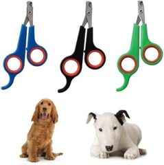 A1 Renkli Kedi Köpek Tırnak Makası, Paslanmaz Çelik Evcil Hayvan Kedi Köpek Tırnak Makası 12 Cm (Asorti, Karışık Renk)
