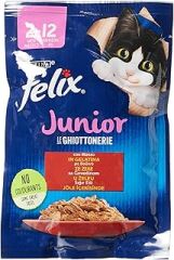 Felix Yavru Sığır Etli Kedi Yaş Mama (26 x 85 gr)