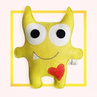 Dino Canavar Sarı 23cm Catnip + Kedi Zili