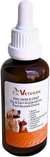 VETUGEN TÜY DÖKÜLMESİNİ ENGELLEYEN KEDİ VE KÖPEKLER İÇİN TÜY & DERİ GÜÇLENDİRİCİ ÖZEL DESTEK ÜRÜNÜ