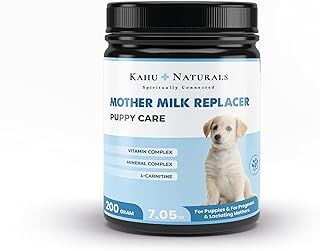 Kahu Naturals Puppy Care Milk Replacer, Anne Sütü Destekli Yavru ve Hamile Köpek Süt Tozu, 200 GR
