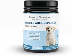 Kahu Naturals Puppy Care Milk Replacer, Anne Sütü Destekli Yavru ve Hamile Köpek Süt Tozu, 200 GR