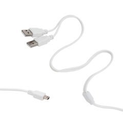 USB 2XERKEK - MİNİ USB 5 PİN (2.0V) 1.5 METRE V3 KABLO  (8861=11937)