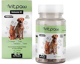 Vitpaw Kedi ve Köpek İçin Vücut Direnci Destekleyici Tablet, 75 Adet