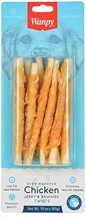 Wanpy Tavuk Sargılı Çiğneme Çubukları 85 g, Köpek Ödülü