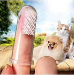 TİNEKE Kedi Ve Köpek Için Parmak Diş Fırçası