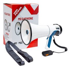 ML-687 BLUETOOTH-USB-AUX-SD-GİRİŞLİ MAYKLI 100 WATT-ŞARJ ÜNİTELİ+HARİCİ PİL YUVALI  MEGAFON