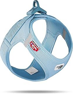 Curli Vest Harness Clasp Air-Mesh Skyblue S