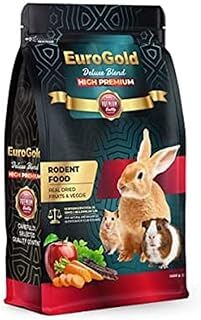 EuroGold Deluxe Blend Kemirgen Yemi (Tavşan, Hamster, Guinea Pig), 1 Kg