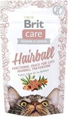 Brit Care Functioanl Snack, Tüy Yumağı Engellemek İçin, Tahılsız, Fonksiyonel Kedi Ödülü, 50 g
