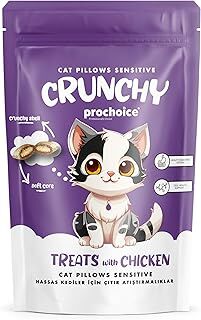 Prochoice Crunchy Sensitive, Hassas Kediler için Çıtır Atıştırmalık 60 gr