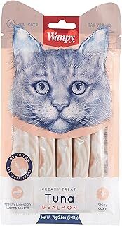 Wanpy Ton Balığı&Somon 5x14 gr Likit Kedi Ödülü