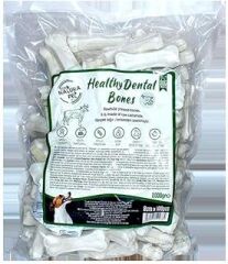 Eco Natura Pet Healty Dental Bones Beyaz Pres Kemik 8Cm 100Lü 2000Gr