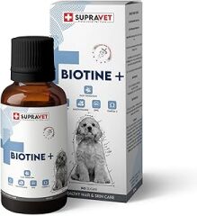 Supravet Plus +B For Dogs Biotine Damla 100 ML + Zinc + Multi Vitamin (Köpekler Için Tüy Sağlığı Damlası)