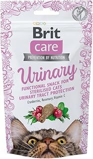 Brit Care Functional Snack, İdrar Yolu Problemlerini Düzenlemek İçin, Tahılsız, Fonksiyonel Kedi Ödülü, 50 g