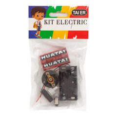 OKUL İÇİN KUTULU DENEY SETİ (PİL YUVASI+DUY+AMPUL+ANAHTAR+PİL)