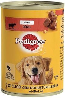 Pedigree Küçük Köpek Biftekli Konserve Yaş Mama, 400 Gram