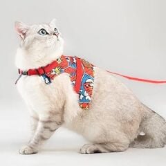 Patipatron Kaçış Önleyici Kedi Gezdirme Tasması Ve Küçük Irk Köpek Gezdirme Tasması (Boom!, XS)