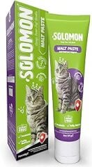 Solomon Malt Paste 100 Gr Kedi Tüy Yumağı Önlemeyi Destekleyen Malt Macunu