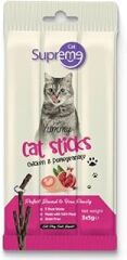 Supreme Cat Sticks Tavuklu ve Narlı Kedi Ödül Çubukları 3x5gr