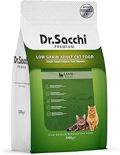 Dr.Sacchi Premium Düşük Tahıllı Kuzu Etli Yetişkin Kedi Maması 1 Kg