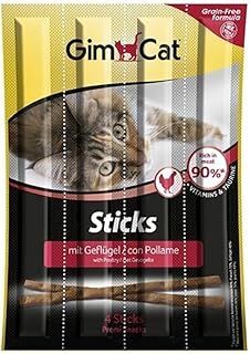Gimcat Sticks Kümes Hayvanı Etli Tahılsız Ödül Çubukları 4lü 20 gr