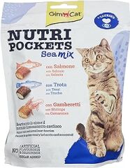 Gimcat Nutripockets Kedi Ödülü Sea Mix 150Gr