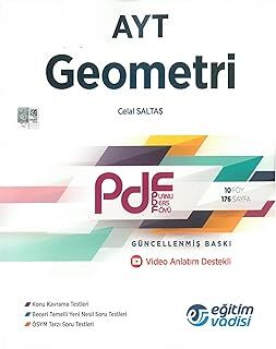 Eğitim Vadisi AYT Geometri PDF Planlı Ders Föyü
