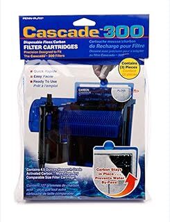 Penn-Plax Cascade 300 GPH Aktif Karbonlu Akvaryum Filtre Kartuşları, 3'lü Paket