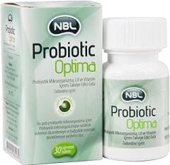 NBL Probiotic Optima Çiğneme 30 Tablet
