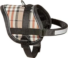 Karlie Reflektörlü Göğüs Tasması, XS 26-35 cm Bej