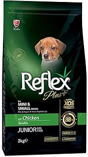 Reflex Plus Küçük&Mini Irk Tavuklu Yavru Köpek Maması 3 kg