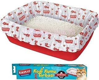Koroplast Ekstra Güçlü Kedi Kumu Torbası 7 Adet
