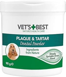 Vet's Best Köpekler için Plak ve Tartar Ağız Bakım Tozu 90gr