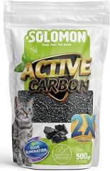 Solomon Active Carbon 500 Gr Koku Giderici - Kedi Kumu Aktif Karbon - Kedi Kumu Koku Giderici