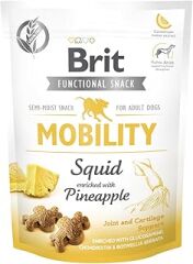 Brit Care Functional Snack, Eklem Ve Kıkırdak Sağlığını Desteklemek İçin, Tahılsız, Kalamar Ve Ananaslı, Fonksiyonel Yetişkin Köpek Ödülü, 150 g
