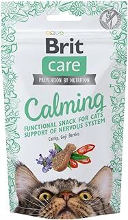 Brit Care Functional Snack, Sakinleştirici Etkili, Tahılsız, Fonksiyonel Kedi Ödülü, 50 g