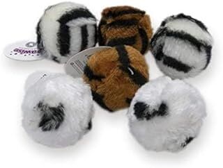 Pawise Kedi Oyuncağı Desenli Top 60 Adet Kutulu