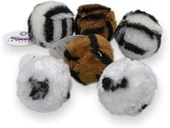 Pawise Kedi Oyuncağı Desenli Top 60 Adet Kutulu