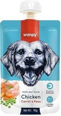 Wanpy Taze Tavuklu&Havuçlu Köpek Et Ezmesi 90 gr