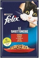 Felix Sığır Etli Kedi Yaş Mama (26 x 85 gr)