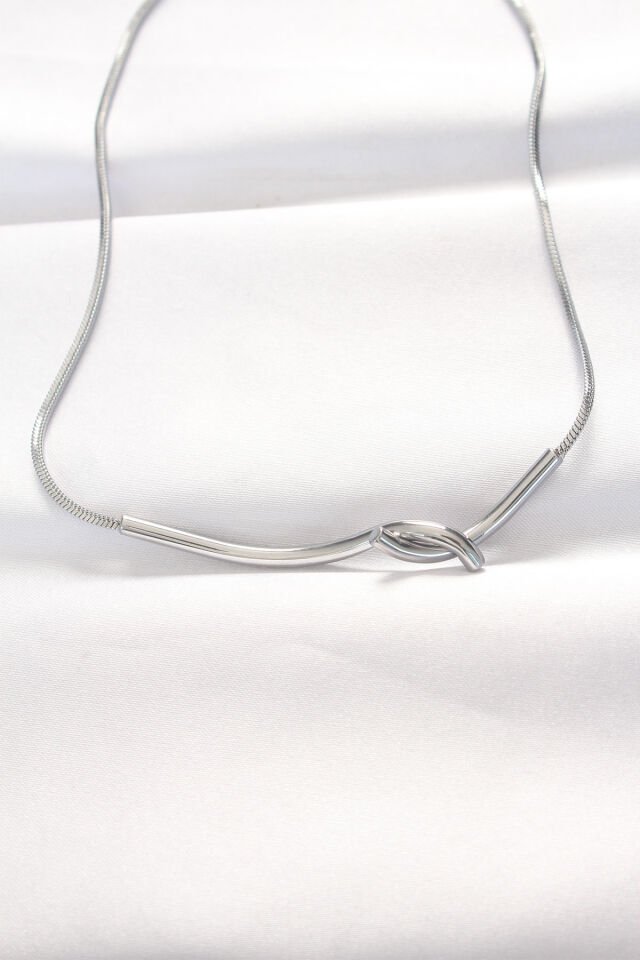 316L Çelik Özel Seri   Silver Renk Kolye