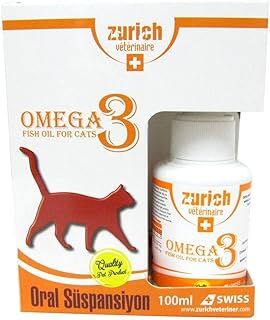 Zurich Cat Omega-3 100 ml Balık Yağı Tüy Döküm Önleyici