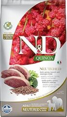 N&D Quinoa Tahılsız Ördek, Brokoli & Kuşkonmaz Kısırlaştırılmış Yetişkin Medium Maxi