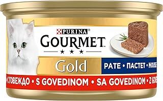 Gourmet Gold Kıyılmış Sığır Etli Yaş Kedi Maması, Yetişkin, 85 g