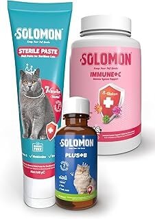 Solomon Kısırlaştırılmış Kedi Seti (sterile Paste & Plus B & Immune C)