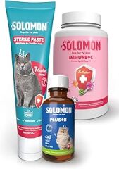 Solomon Kısırlaştırılmış Kedi Seti (sterile Paste & Plus B & Immune C)