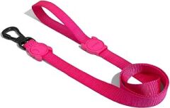 Zee.Dog Pink LED Gezdirme Tasması L