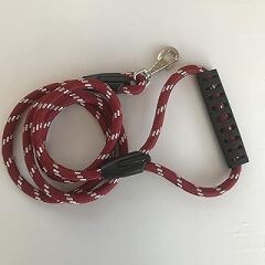 Bebebebek Köpek Gezdirme Halatı Gemi Kancalı 120cm (kırmızı)
