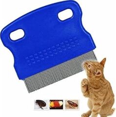 Ecoform Kedi Köpek Bit Pire Tarağı Mavi